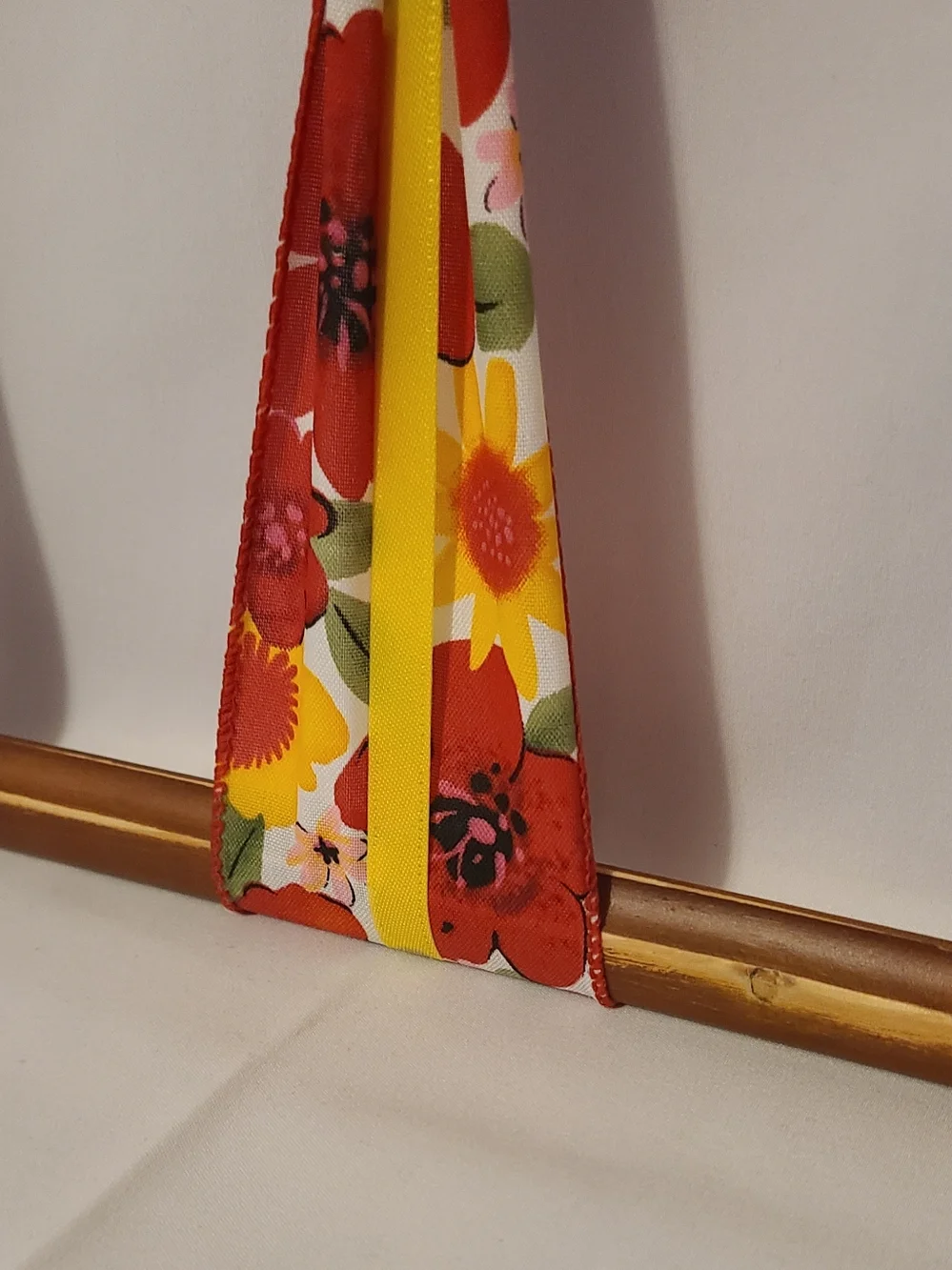 Frame Cross Art Floral Garden Theme Handmade
